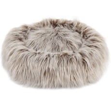 Petmate Snoozzy Glampet Donut Faux Fur Bed 16In