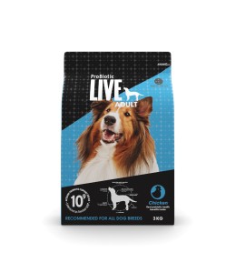 Probiotic live dry food adult chicken - 3kg