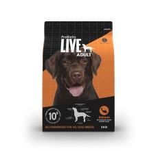 Probiotic live dry food adult salmon - 3kg