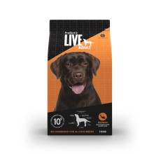 Probiotic live dry food adult salmon - 12kg