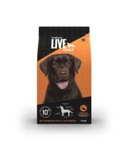 Probiotic live dry food adult salmon - 12kg