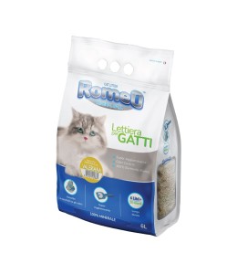 Romeo bentonite cat Litter valeriana scent - 6 liters
