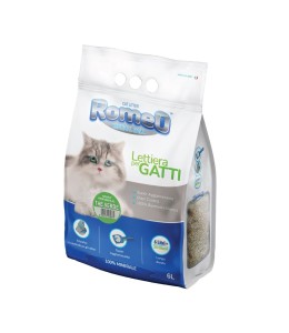 Romeo bentonite cat Litter green tea scent - 6 liters