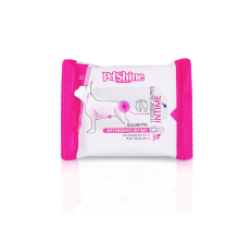 Petshine hygiene wet wipes intime bio 15 Units 20x20 cm - Rose