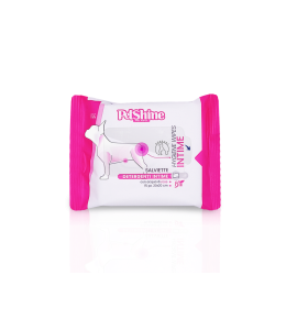 Petshine hygiene wet wipes intime bio 15 Units 20x20 cm - Rose