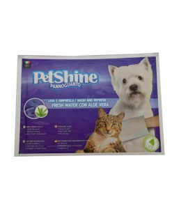 Petshine gloves fresh water with aloe vera