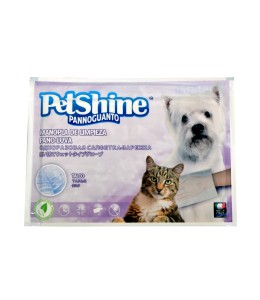 Petshine gloves talco