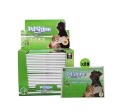 Petshine gloves bergamoto e neem Pack of 28