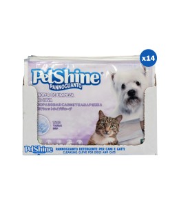 Petshine gloves talco Pack of 14