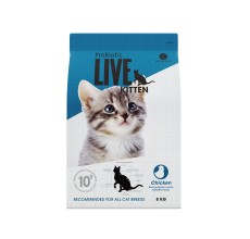 Probiotic live kitten chicken - 8Kg