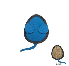 Petstages Felt Sisal Mouse Scratcher - Mint - 60% OFF SALE (May Look Old / Not New, but in Good Condition)