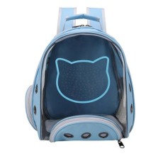 Petstranaut BackPack Bobble Cat Face Blue