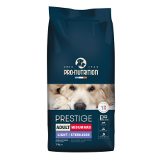 Pro nutrition Prestige Dog Adult Medium/ Maxi Sterilised 15Kg