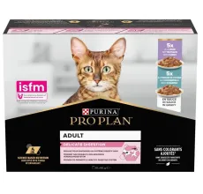 Pro Plan - Cat - Delicate Turkey & Fish Multipack - 10x85 g