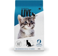 Probiotic Live Dry Food with Chicken for Kittens 2kg