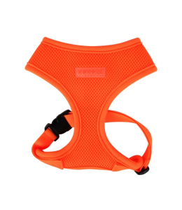 PUPPIA NEON SOFT HARNESS A ORANGE EXTRA LARGE Neck 16.5" Chest 22.0" - 32.0"