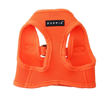 PUPPIA NEON SOFT VEST HARNESS B ORANGE EXTRA LARGE Neck 16.5" Chest 22.0" - 32.0"