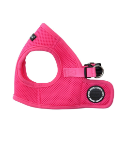 PUPPIA NEON SOFT VEST HARNESS B PINK M Neck 9.84" Chest 14.96"