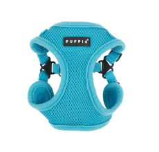 PUPPIA SOFT HARNESS C SKY BLUE XL Neck 14.2-16.5" Chest 15.4-17.3"