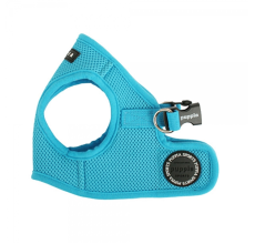 PUPPIA SOFT VEST HARNESS BLUE S Chest 11.8-12.6"