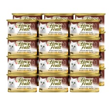 Purina Fancy Feast Cat Wet Food Classic Tender Beef 85g - Pack of 24