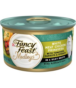 Purina Fancy Feast Gourmet Cat Wet Food Medleys in a Classic Sauce 85g - Pack of 12