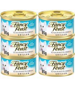 Purina Fancy Feast Grilled Cat Wet Food Tuna 85g - Pack of 6