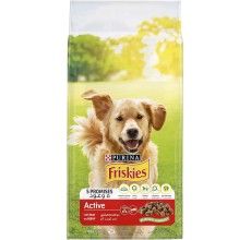 Purina Friskies Active Dog Dry Food Beef 10kg