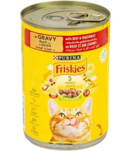 Purina Friskies Beef Chicken & Vegetable 400g - Pack of 24