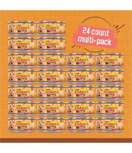 Purina Friskies Cat Wet Food Extra Gravy Chunky Chicken 55oz - Pack of 24