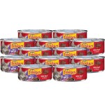 Purina Friskies Cat Wet Food Meaty Bits Beef 55oz - Pack of 12