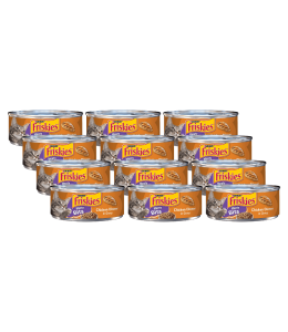 Purina Friskies Cat Wet Food Meaty Bits Chicken Dinner 55oz - Pack of 12