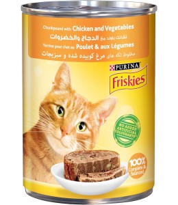 Purina Friskies Chicken & Vegetable 400g - Pack of 24