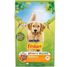 Purina Friskies Dog Dry Food Balance Chicken Beef & Vegetable 10kg
