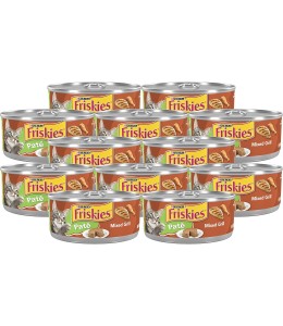 Purina Friskies Pate Cat Wet Food Mixed Grill 55oz - Pack of 12