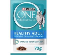 Purina One Adult Cat Wet Food Ocean Fish 85g