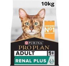 Purina Pro Plan Adult Renal Plus Everyday Dry Cat Food with Chicken 10 kg