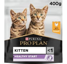 Purina Pro Plan Kitten Healthy Start Dry Cat Food with Chicken 400 g