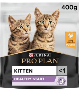 Purina Pro Plan Kitten Healthy Start Dry Cat Food with Chicken 400 g