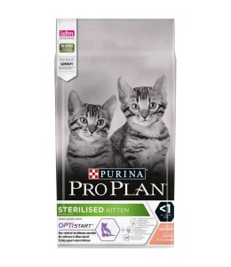 Purina Pro Plan Sterilised Kitten Healthy Start, Dry Cat Food With Salmon, 1.5 Kg