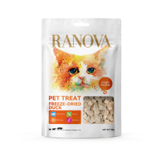 Ranova Freeze Dried Duck for cats- 50g