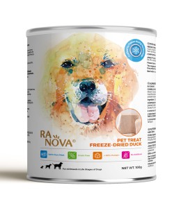 Ranova Freeze Dried Duck for dogs - 100g