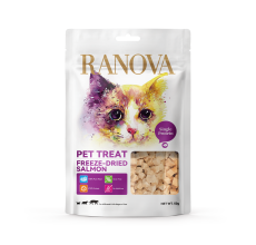 Ranova Freeze Dried Salmon for cats -50g