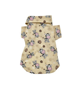 Zebra Polo Beige (Large)