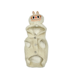 Labubu Hoodie Cream (Large)