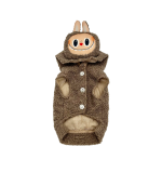 Labubu Hoodie Dark Brown (Large)