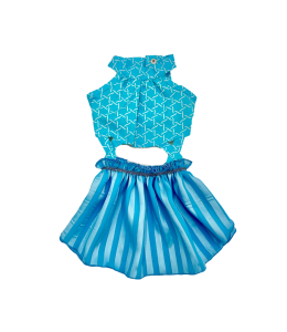 Stripes Dress Blue (Medium)