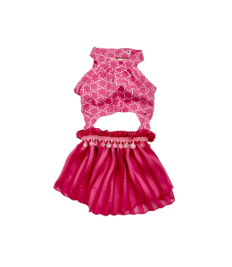 Stripes Dress Pink (Medium)