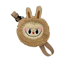 Labubu Belt Bag Brown