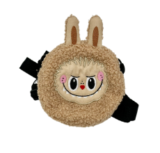 Labubu Coin Purse Beige